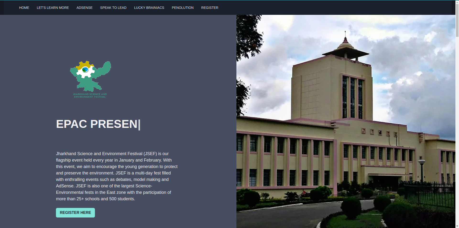 JSEF '22 Website